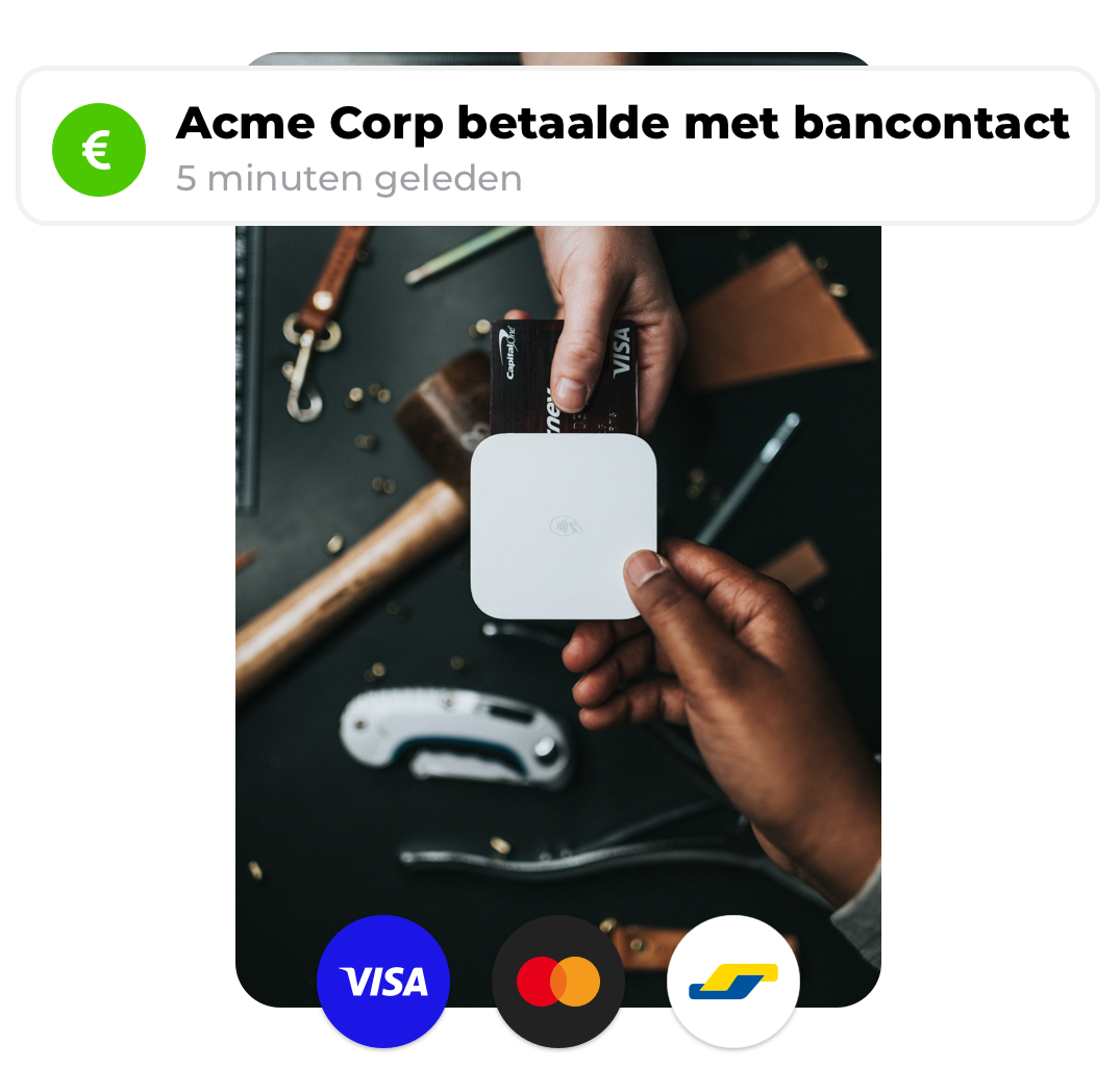 <mark>Tot 3x sneller betaald</mark><br /> zonder extra kosten